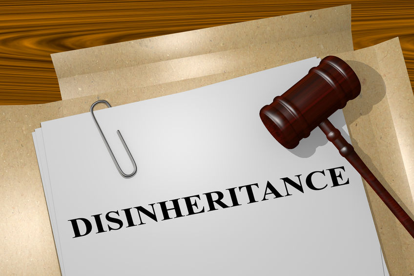 Disinheritance